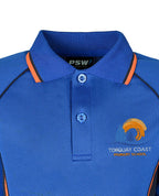 Long Sleeve Mesh Polo