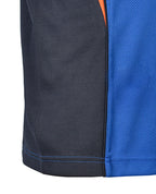 Long Sleeve Mesh Polo