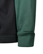 Long Sleeve Mesh Polo