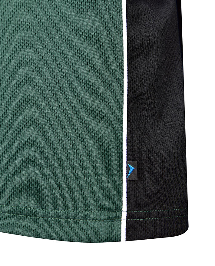 Long Sleeve Mesh Polo