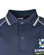 Long Sleeve Mesh Panelled Polo