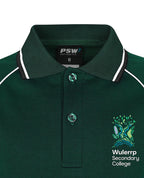 Long Sleeve Mesh Polo - Cotton Back