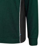 Long Sleeve Mesh Polo - Cotton Back