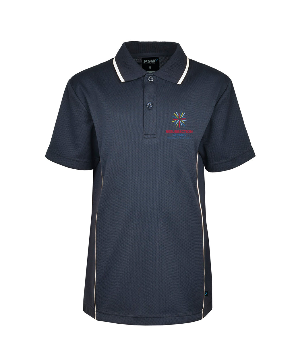 Short Sleeve Mesh Polo