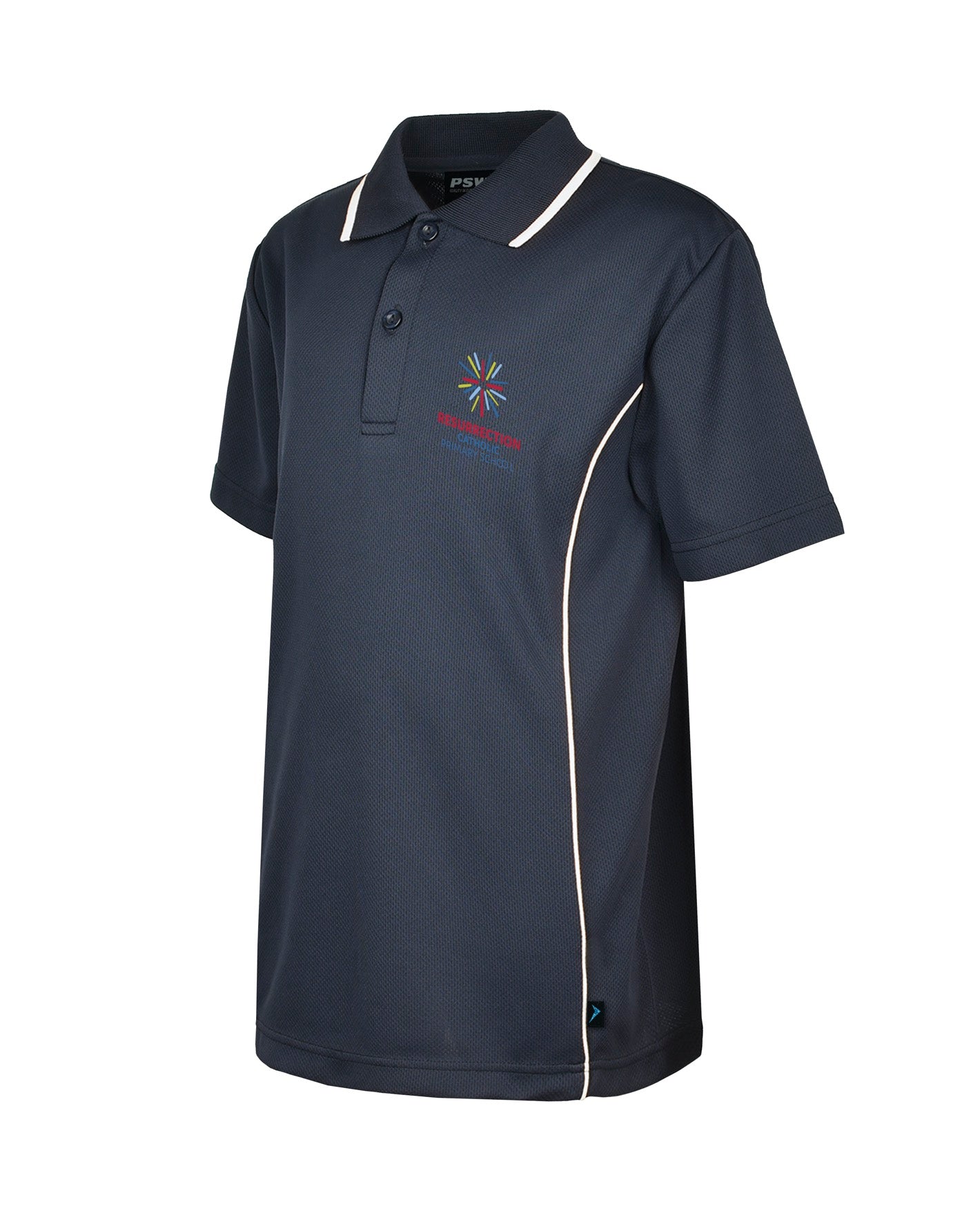 Short Sleeve Mesh Polo