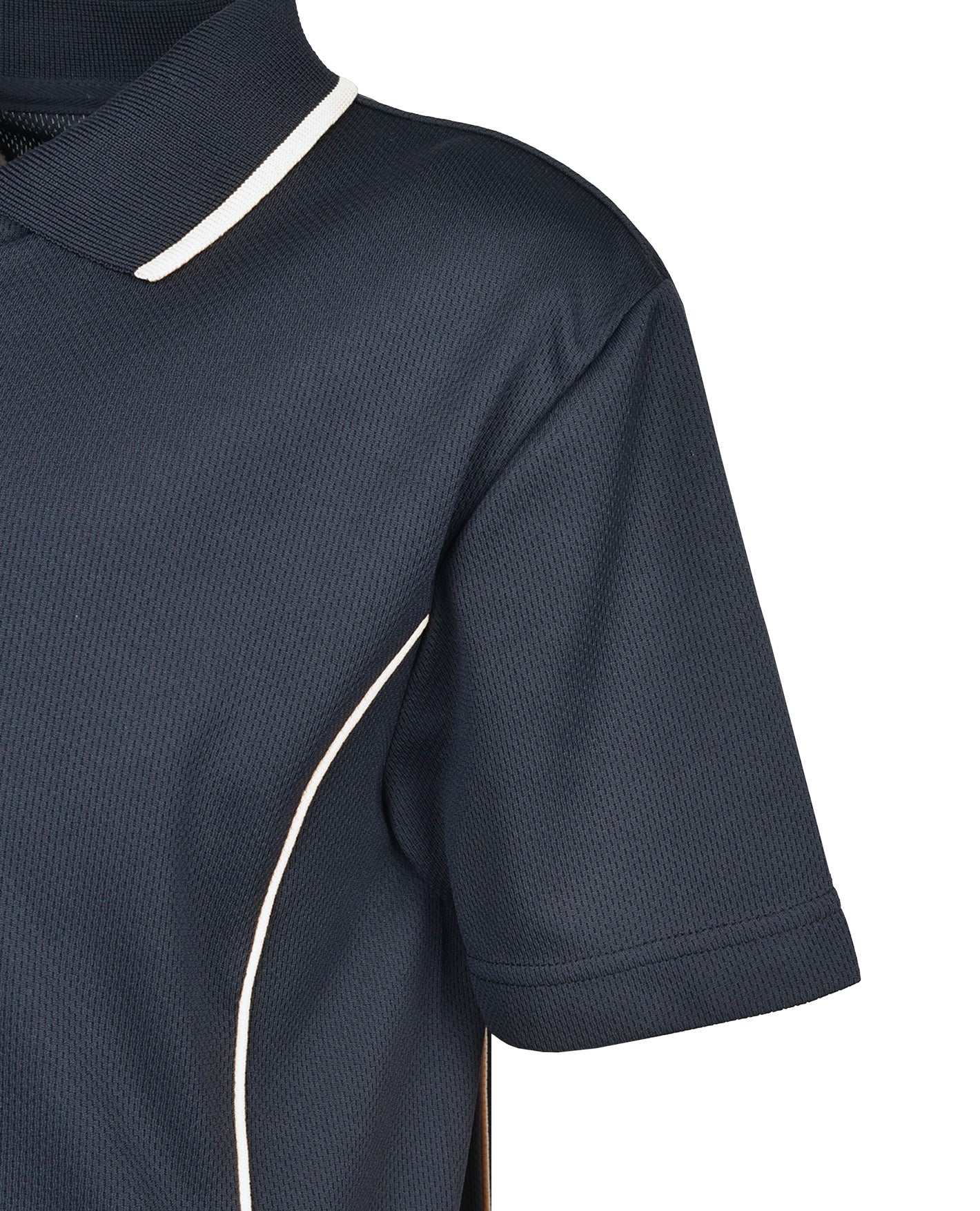 Short Sleeve Mesh Polo