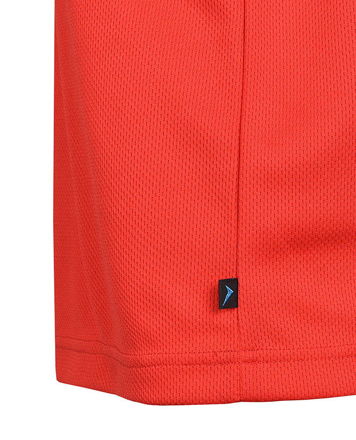 Short Sleeve Mesh Polo
