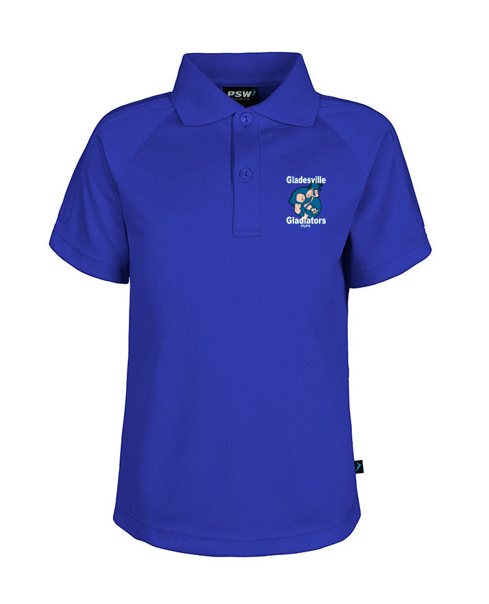 Short Sleeve Mesh Polo