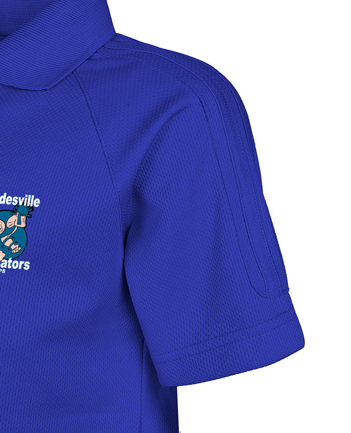 Short Sleeve Mesh Polo