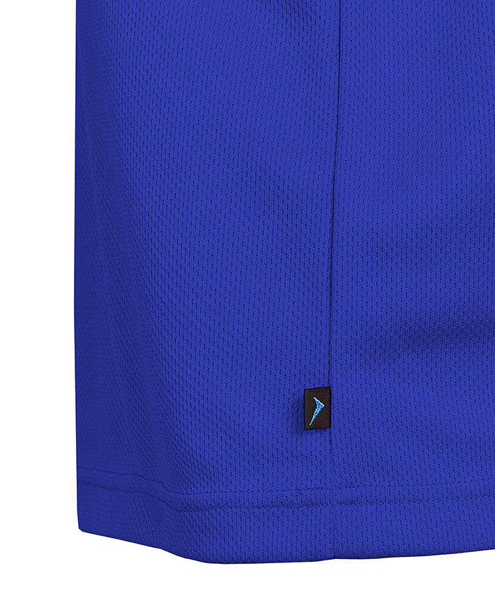 Short Sleeve Mesh Polo