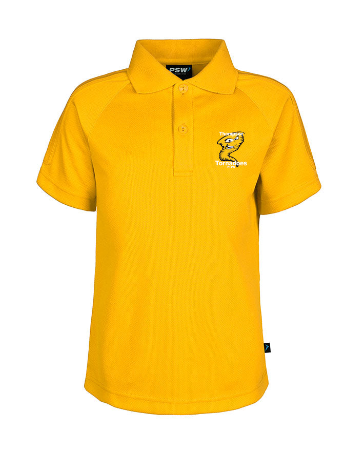 Short Sleeve Mesh Polo
