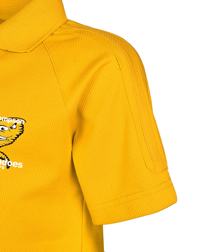 Short Sleeve Mesh Polo