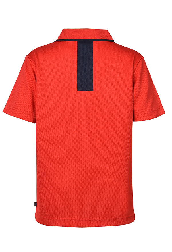 Short Sleeve Mesh Polo