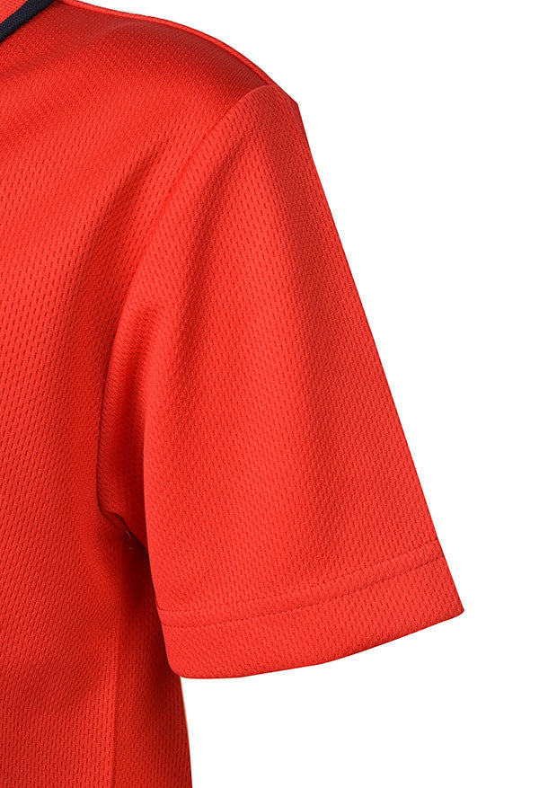 Short Sleeve Mesh Polo