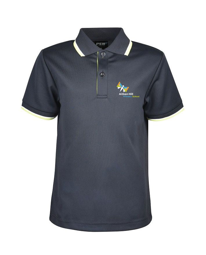 Short Sleeve Mesh Polo