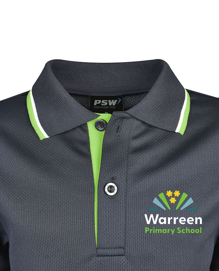 Short Sleeve Mesh Polo