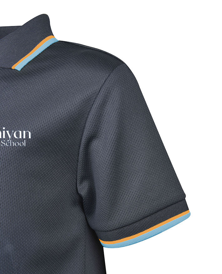 Short Sleeve Mesh Polo