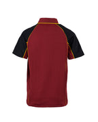S/S Panelled Cotton Back Polo