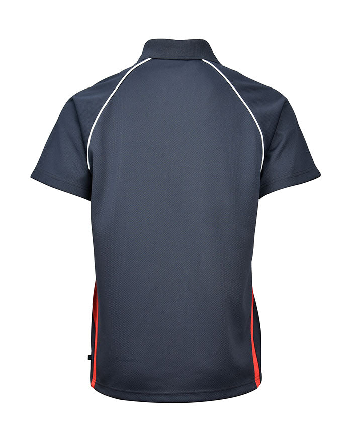 Short Sleeve Mesh Polo