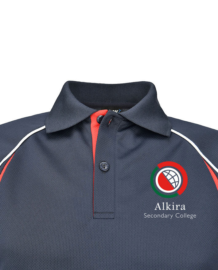 Short Sleeve Mesh Polo