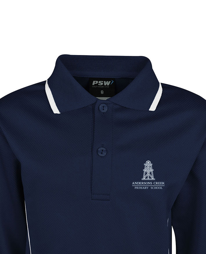 Long Sleeve Polo