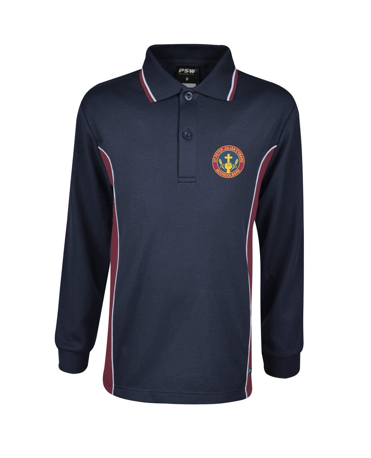 LS CB Mesh Panelled Polo