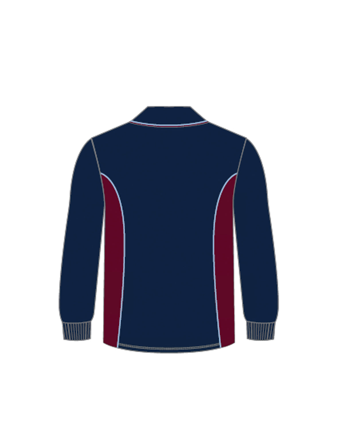 LS CB Mesh Panelled Polo