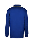 Long Sleeve Mesh Polo - Cotton Back