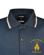 Long Sleeve Mesh Polo - Cotton Back