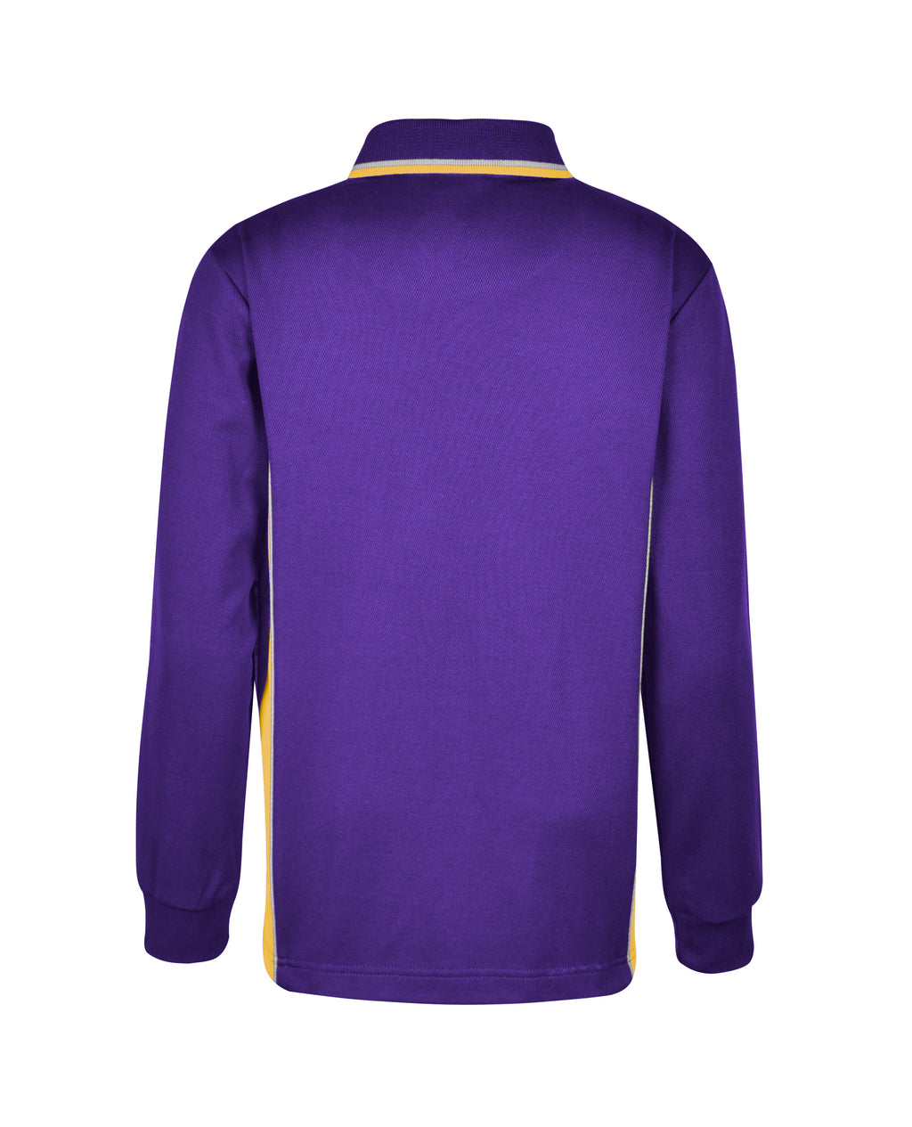 Long Sleeve Mesh Polo - Cotton Back