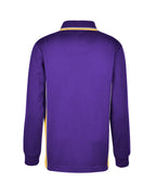 Long Sleeve Mesh Polo - Cotton Back