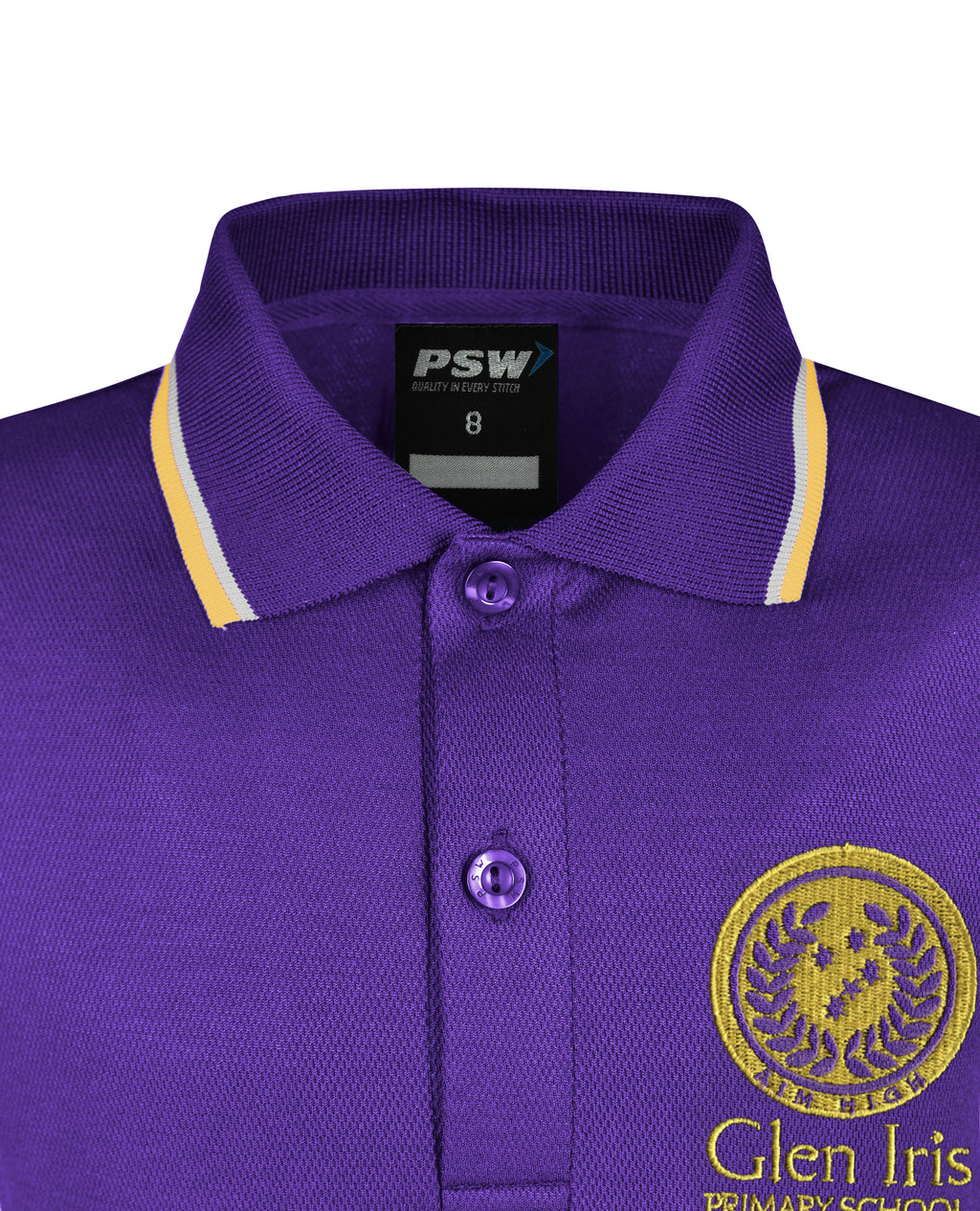 Long Sleeve Mesh Polo - Cotton Back