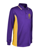 Long Sleeve Mesh Polo - Cotton Back