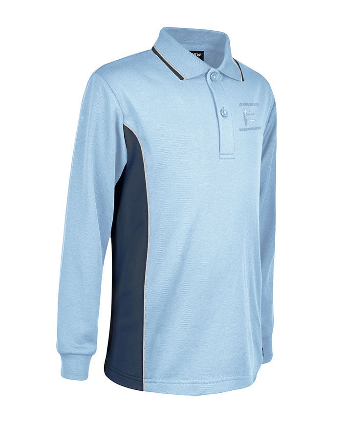 LS CB Mesh Panelled Polo
