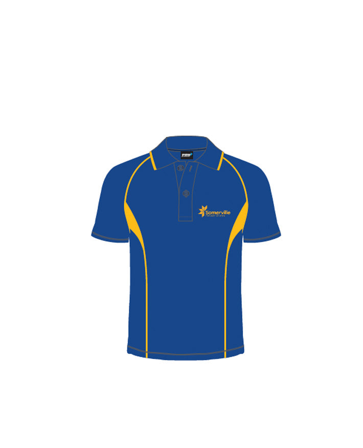 Short Sleeve Mesh Polo