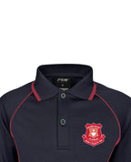 Long Sleeve Mesh Polo