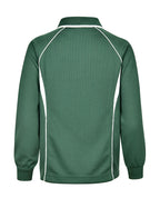 Long Sleeve Mesh Polo