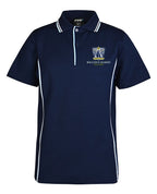 CB S/S Polo w double piping & piped placket