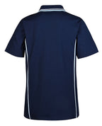 CB S/S Polo w double piping & piped placket