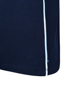 CB S/S Polo w double piping & piped placket