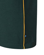 SS pique polo with contrast piping