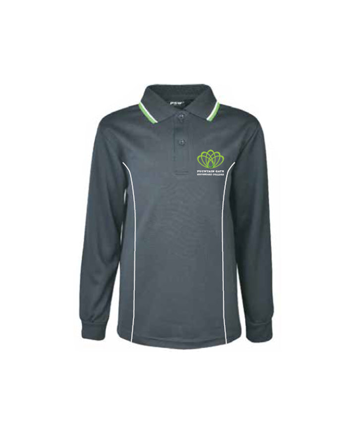 LS mesh polo
