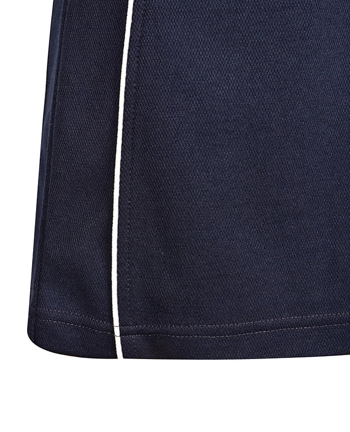 SS Ladies Raglan Polo with contrast sleeves & piping