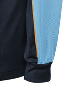 L/S Panelled Cotton Back Polo