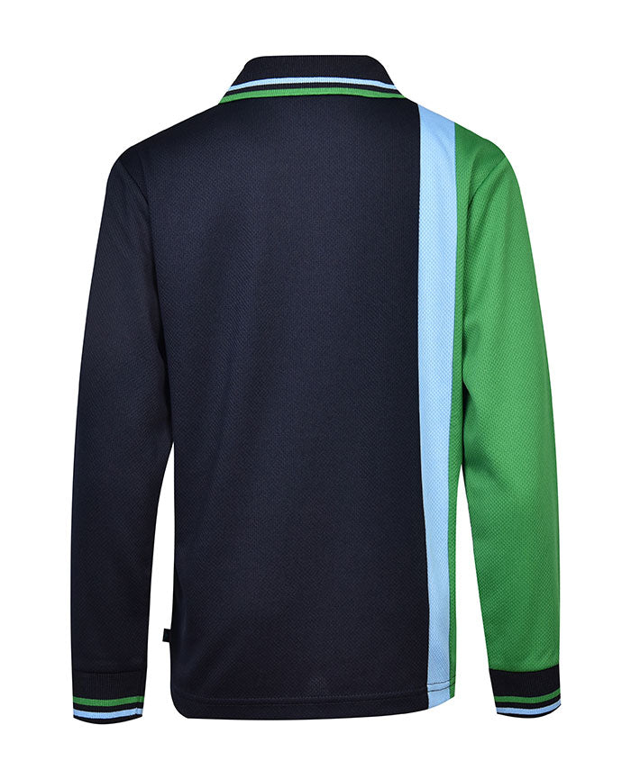 LS Vertical Stripe Polo