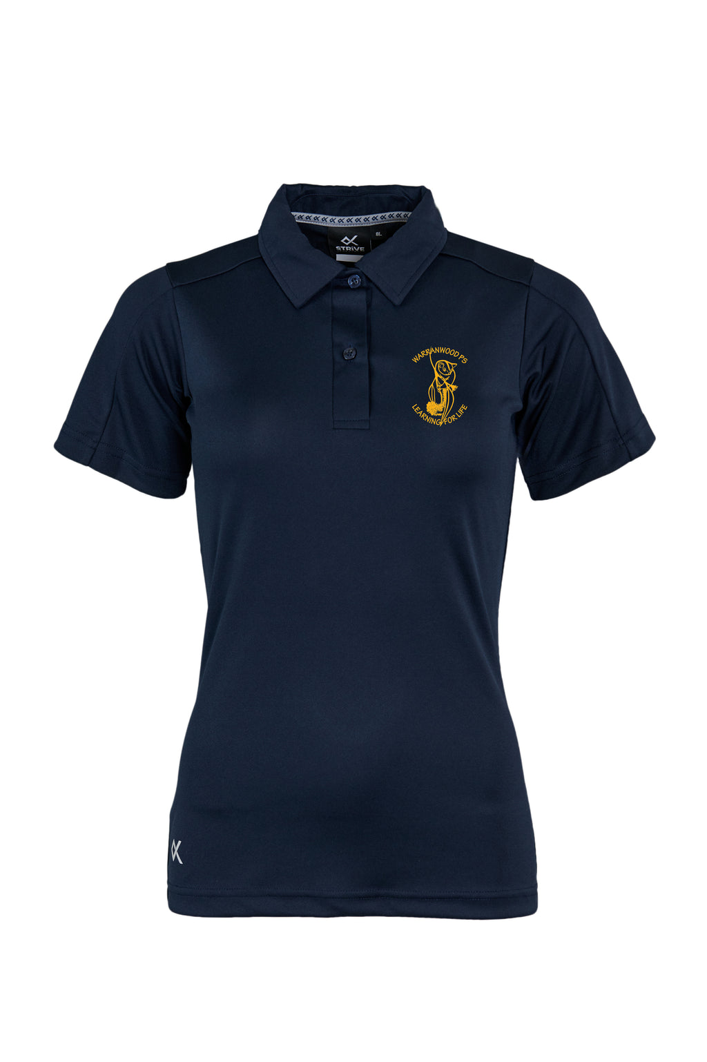 Strive Womens SS Active Polo - Plain