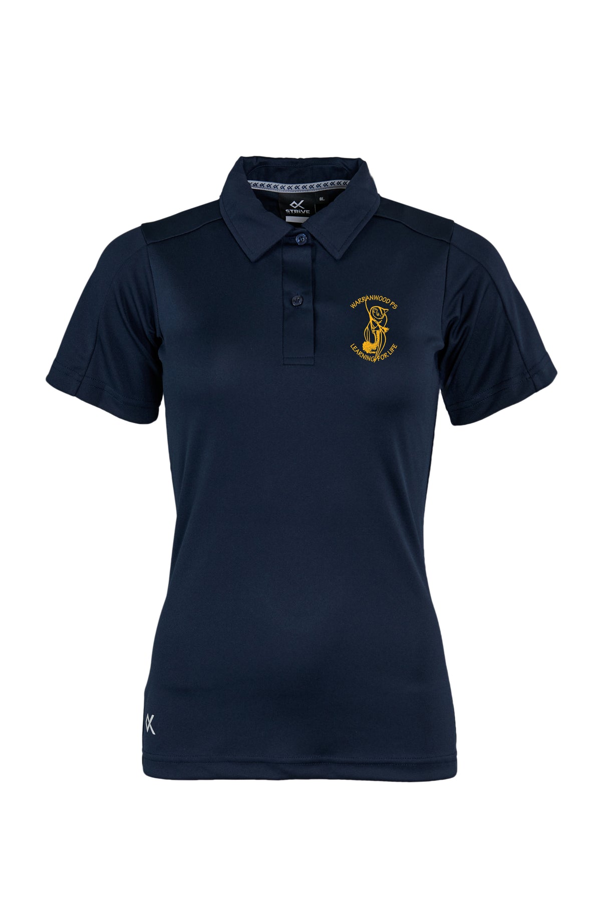 Strive Womens SS Active Polo - Plain