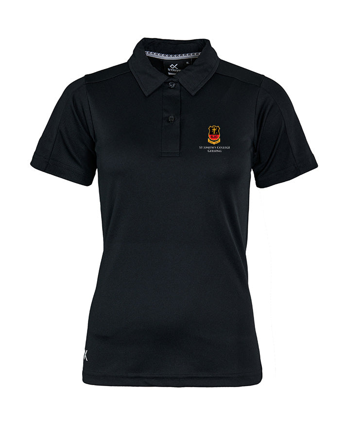 Strive Womens SS Active Polo - Plain