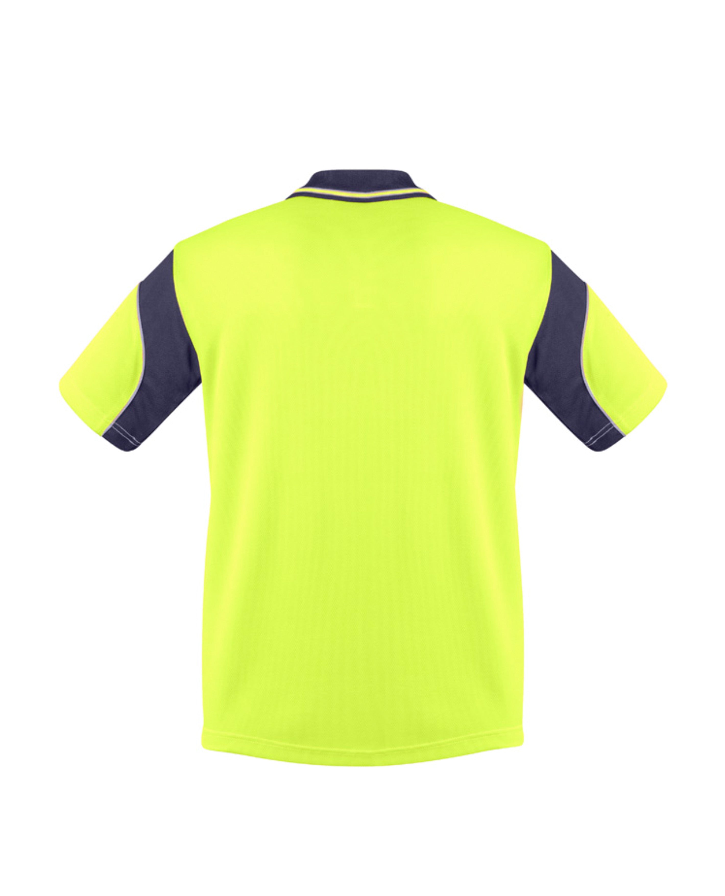 Men's Hi Vis Aztec SS Polo