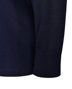 Rugby Jumper with Contrast Vertical Stripes